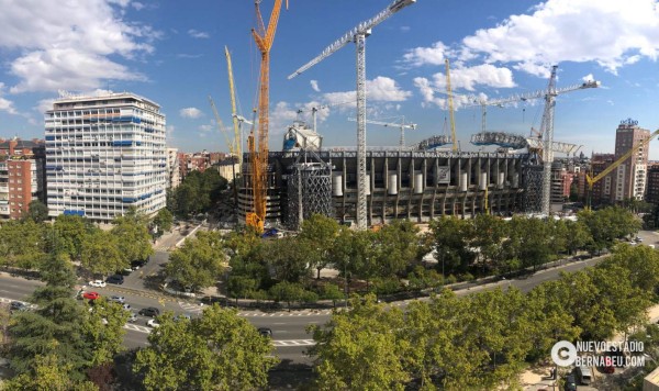 El Bernabéu, listo para el regreso del fútbol: Así va la transformación del estadio del Real Madrid