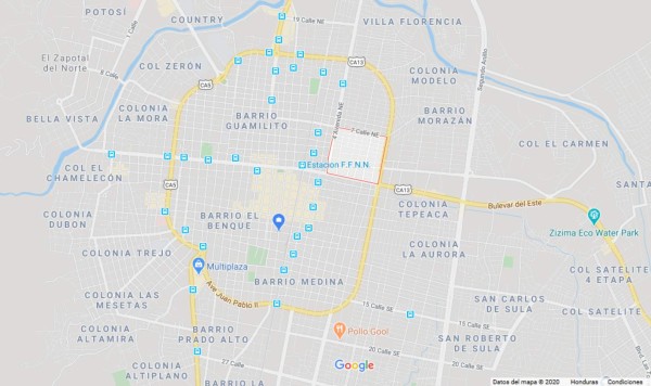 Los 13 barrios y colonias de San Pedro Sula donde se han confirmado casos de coronavirus