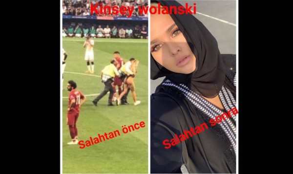 ¡Para morir de risa! Los memes liquidan a Messi tras la interrupción de Kinsey Wolanski en la final de la Champions&nbsp;&nbsp;