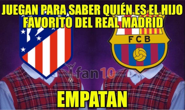 Los terribles memes del empate agónico del Barcelona ante el Atlético