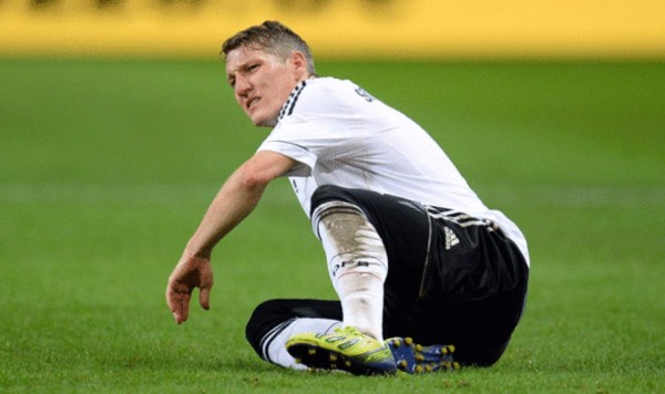 Lesión de Schweinsteiger preocupa a Alemania previo al Mundial