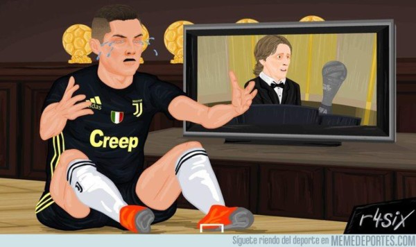 Memes: Modric, Cristiano y Messi son los blancos en los premios The Best