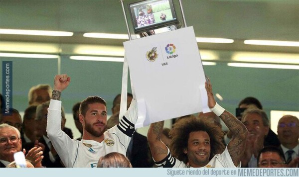 Los memes del Real Madrid campeón de la Liga de España donde hacen pedazos al Barcelona