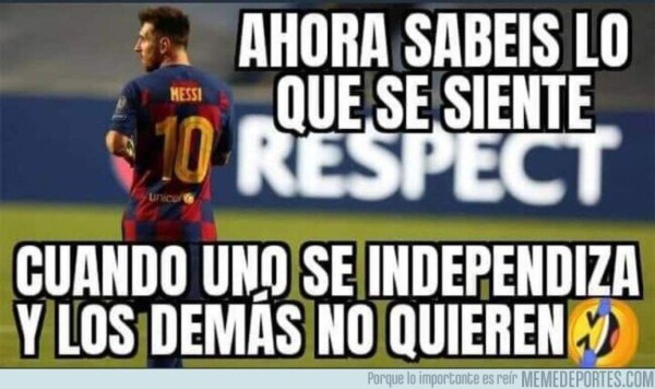 Nunca los memes habían sido tan crueles con el Barcelona: Las burlas de la posible marcha de Messi &nbsp;&nbsp;