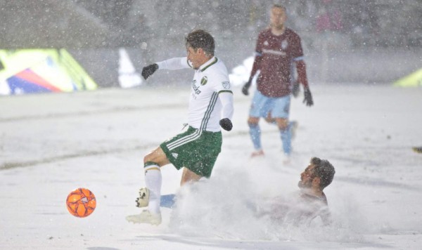 ¡A 18° bajo cero! Colorado-Portland Timbers, el partido más frío de la historia de MLS