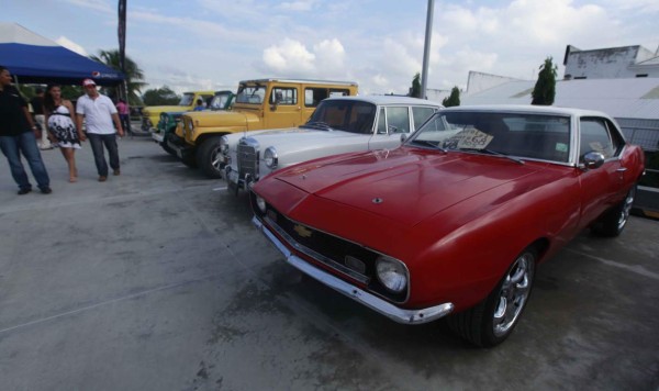 Exhibición de autos clásicos