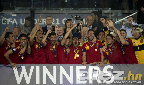 España Campeón de la UEFA Euro Sub-21 2013