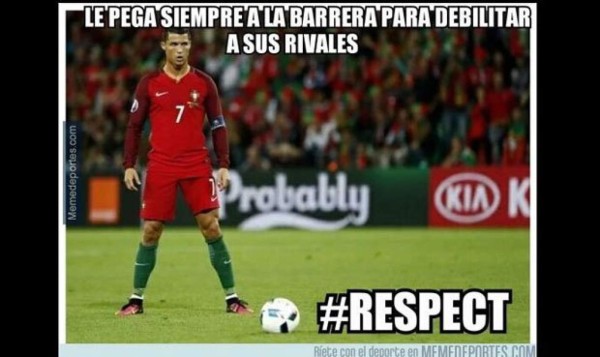 ¡No perdonan! Cristiano anota de penal y los memes se vuelcan contra él