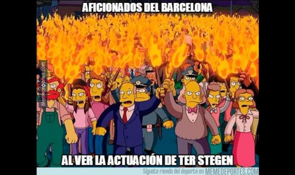 Con memes se burlan de la goleada del Bilbao al Barcelona