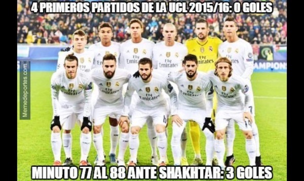 MEMES: Así se burlan de Cristiano Ronaldo y del Madrid tras triunfo ante el Shakhtar