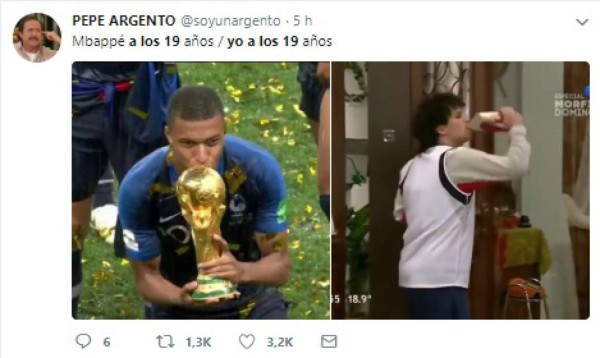 'Yo a los 19 años': Los memes sobre Mbappé que se hacen virales en redes sociales