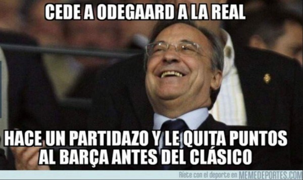 Zidane y Florentino Pérez, víctimas de los memes previo al Clásico Barcelona-Real Madrid