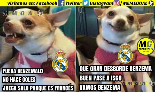 Divertidos memes en el partidazo entre Atlético y Real Madrid
