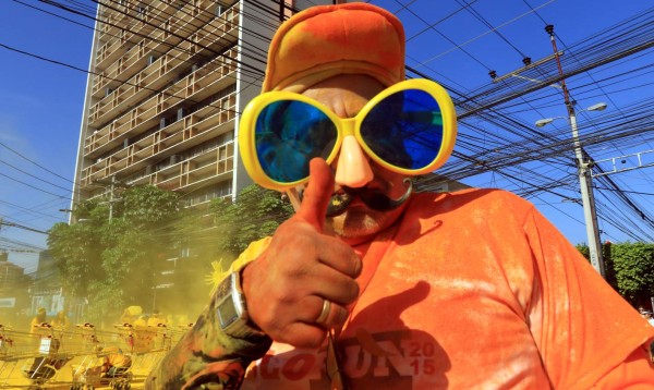 Las mejores imágenes del Color Run en Tegucigalpa