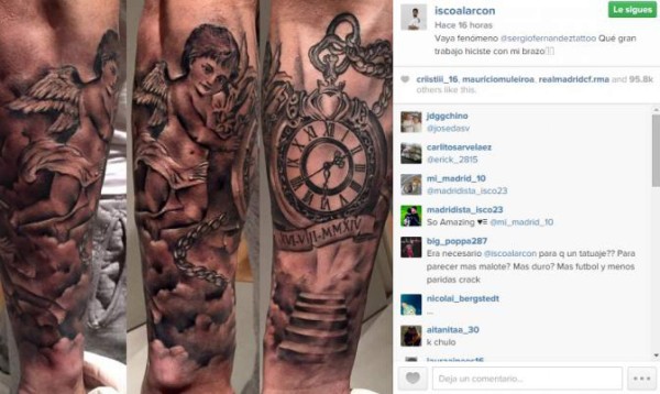 Los tatuajes más extraños del clásico Barcelona-Real Madrid