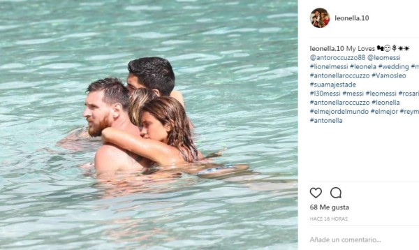 Así fue la luna de miel de Messi y Antonella Rocuzzo en Antigua y Barbuda