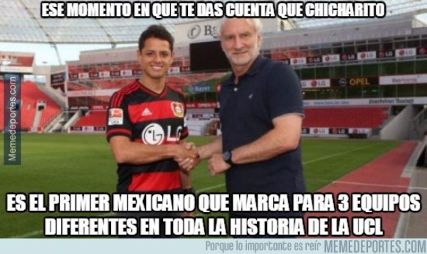 Los mejores memes sobre el gol y las fallas del Chicharito Hernández