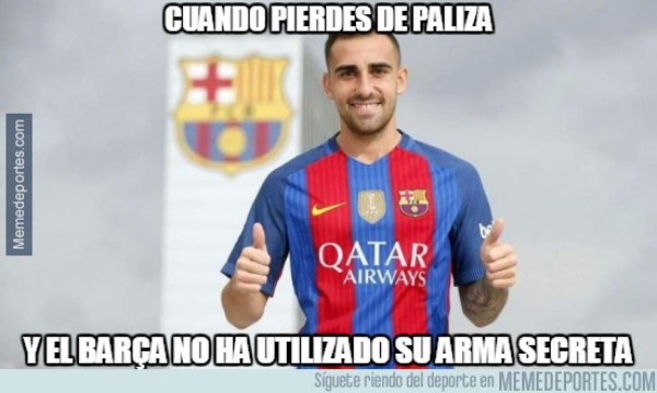 Barcelona destroza al Alavés y surgen divertidos memes