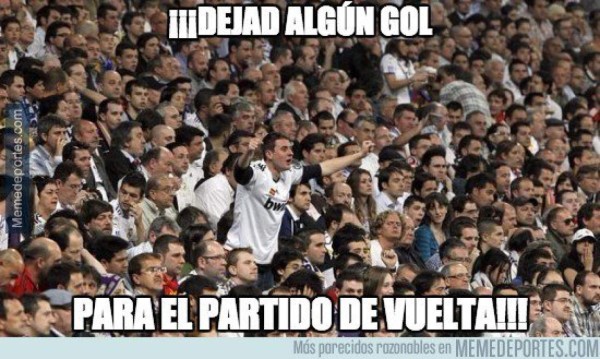MEMES: Tras goleada del Real Madrid, le recuerdan que deben remontar ante Wolfsburgo