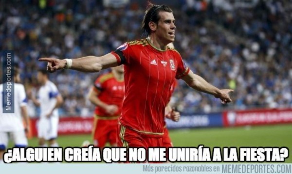 Aaron Ramsey, el protagonista de los memes este lunes en la Eurocopa junto a Gareth Bale