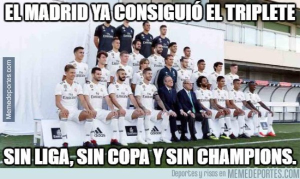 Los memes destruyen a un Real Madrid goleado y eliminado de la Champions por el Ajax