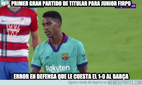 Ansu Fati y Messi, víctimas favoritas de los memes tras la derrota del Barcelona ante Granada