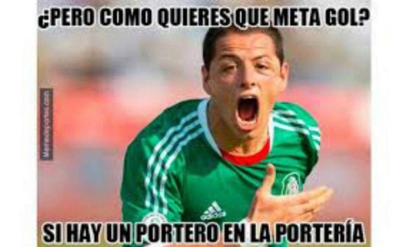 Los mejores memes sobre el gol y las fallas del Chicharito Hernández