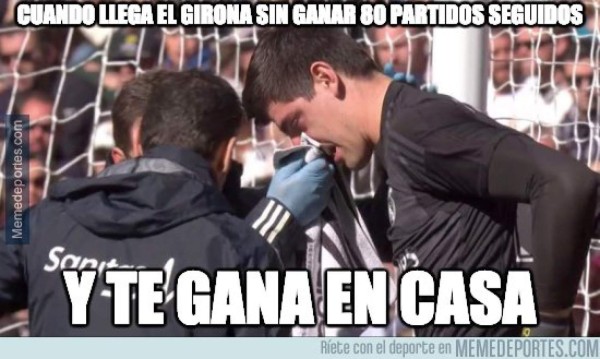 Los memes hacen pedazos al Real Madrid tras perder ante el Girona en la Liga