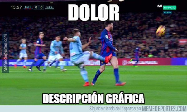 Barcelona aplasta al Celta de Vigo y los memes arremeten contra Cristiano