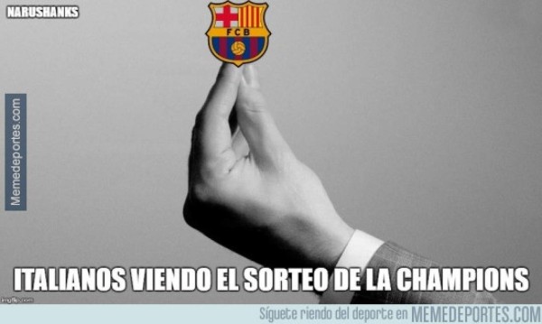 ¡Imperdibles memes del sorteo de la Champions League!