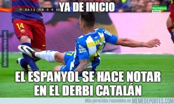 MEMES: Diversión para el público con la lucha entre Barcelona, Real Madrid y Atlético de Madrid