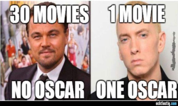 Estos son los mejores memes en el mundo previo a los Premios Oscar 2016