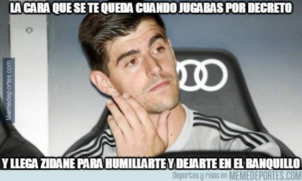 Keylor Navas, Zidane, Courtois y los memes del Real Madrid-Celta