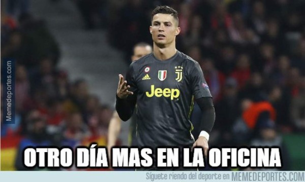 Los crueles memes del empate de la Juventus y del gane del Barcelona en la Champions