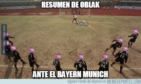 Los mejores memes de la eliminación del Bayern Múnich ante el Atlético de Madrid