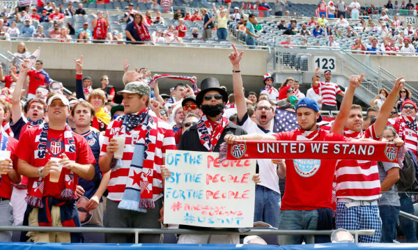 Ambiente final de la Copa Oro 2013.
