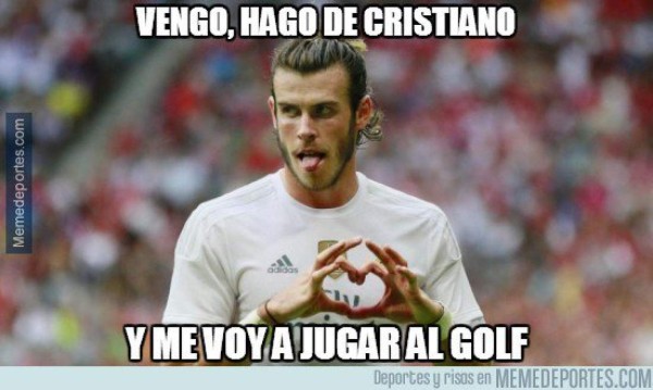 Divertidos 'Memes' sobre Bale, Cristiano y Danilo tras la victoria de Real Madrid