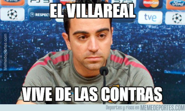 Triunfo de Real Madrid ante Villarreal destroza al Barcelona con memes