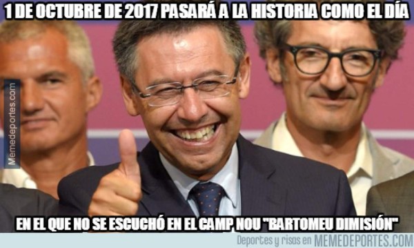 Los divertidos memes del triunfo del Barcelona ante Las Palmas en día de referéndum