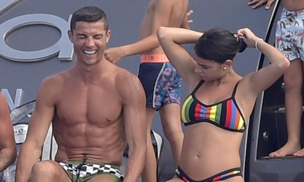 Las primeras imágenes de Giorgina y Cristiano en sus lujosas vacaciones