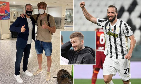 Beckham soltó la chequera: El millonario 11 del Inter Miami de la MLS con el fichaje de Higuaín