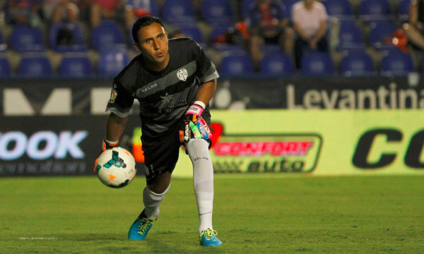 Keylor Navas mantuvo el cero en su marco pero Levante no pudo ganar