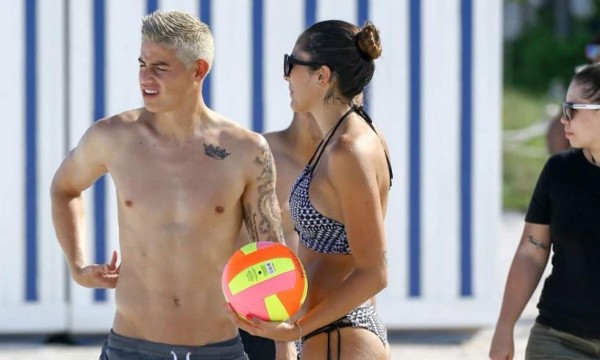 Las divertidas vacaciones de James Rodríguez en familia&nbsp;&nbsp;