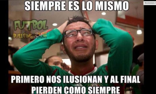 Chicharito fue tendencia: México perdió ante EUA y los memes los hacen pedazos; nadie se salva