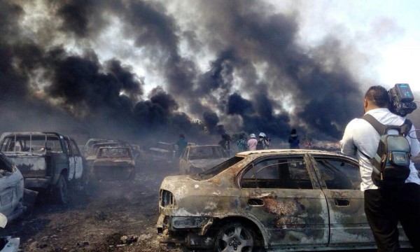 INFORME ESPECIAL: Incendio en predios de DPI deja casi 400 vehículos quemados