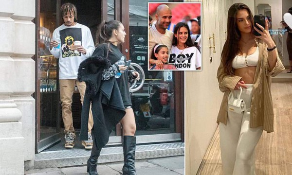La hija de Pep Guardiola de 20 años, 'cazada' con crack del Tottenham y se confirma su relación