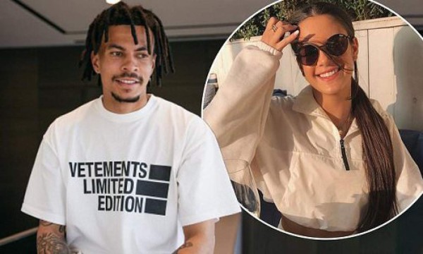 ¡Besándose! Así fueron cazados el volante Dele Alli con la preciosa hija de Guardiola en un bar