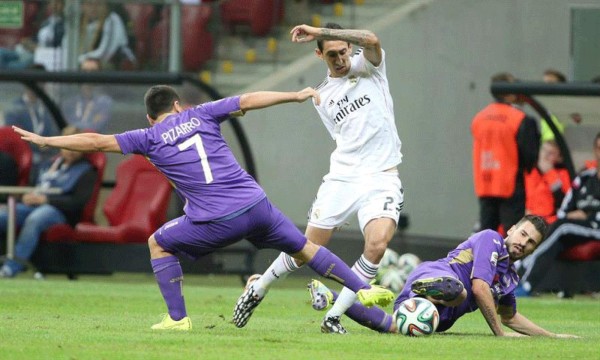 Real Madrid pierde ante la Fiorentina en el debut de Keylor Navas.