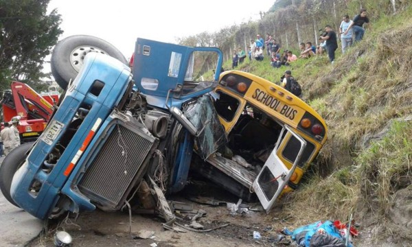 ¡TRAGEDIA! Las imágenes más desgarradoras del accidente que enluta a Honduras