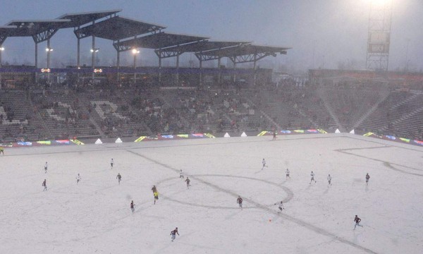 ¡A 18° bajo cero! Colorado-Portland Timbers, el partido más frío de la historia de MLS